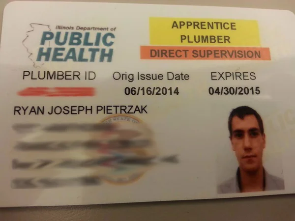 Ryan Pietrzak — Illinois Licensed Plumber
